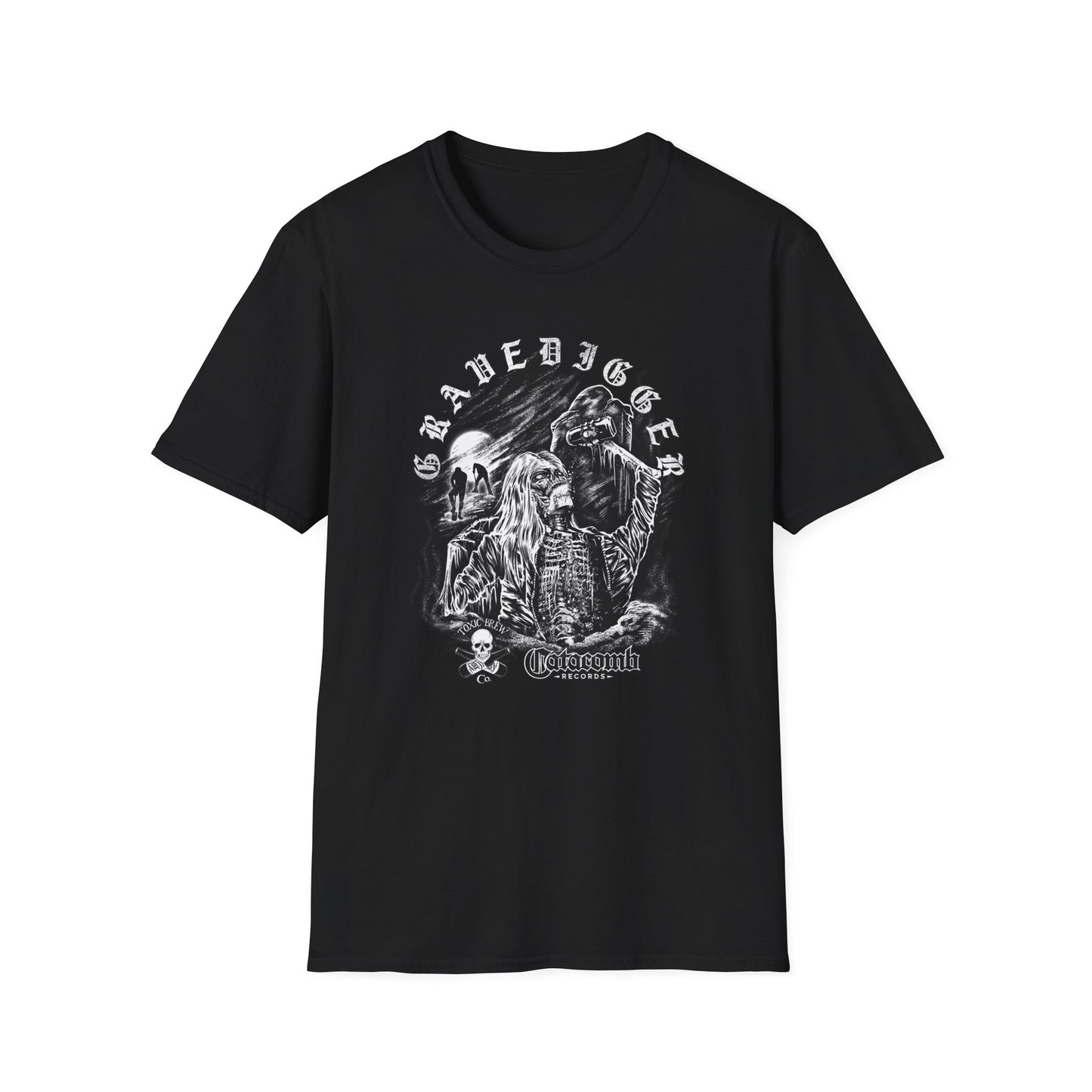 Gravedigger Catacomb X Toxic Brewery Collab T-shirt