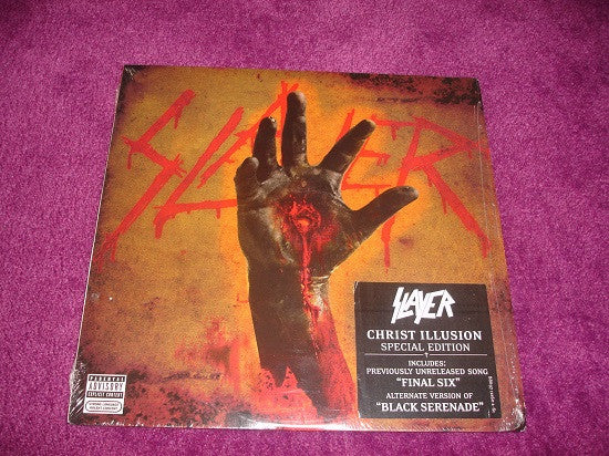 Slayer : Christ Illusion (LP, Album, RE, S/Edition)