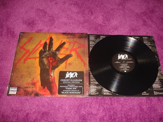 Slayer : Christ Illusion (LP, Album, RE, S/Edition)