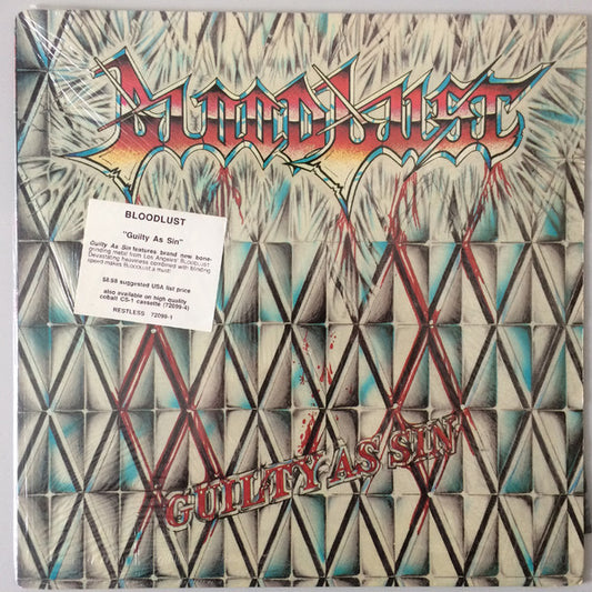 Bloodlust : Guilty As Sin (LP, Album)