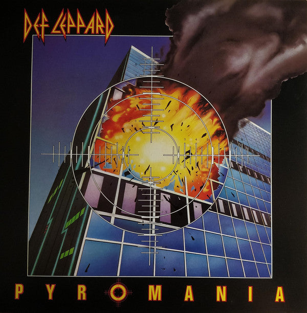 Def Leppard : Pyromania (LP, Album, Yel)