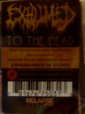 Exhumed : To The Dead (LP, Album, Oxb)