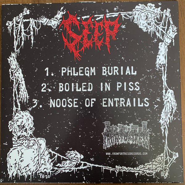 Seep (3) : Souvenirs Of A Necrosadist (LP, S/Sided, EP, Ltd, RE, Nec)