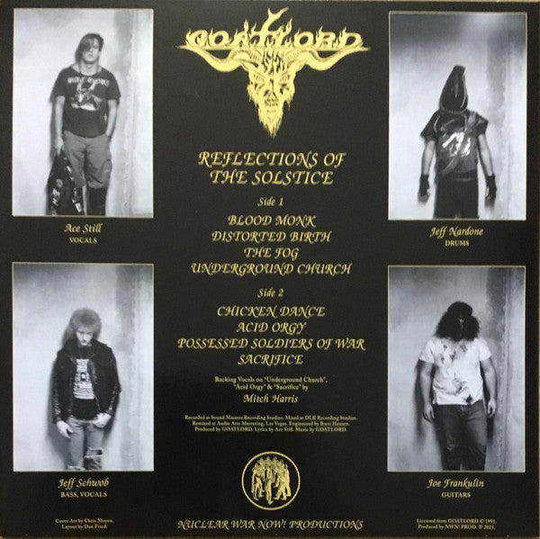 Goatlord : Reflections Of The Solstice (LP, Album, RP, Blu)