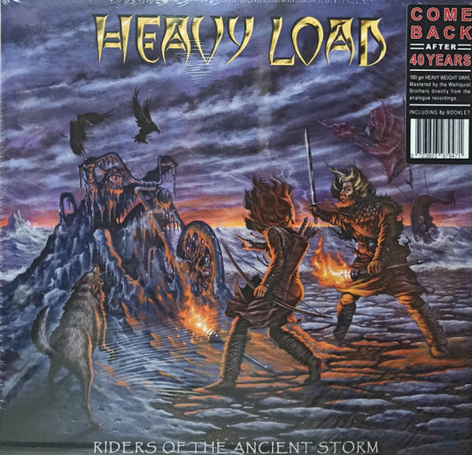 Heavy Load (2) : Riders Of The Ancient Storm (LP, Ltd, Gol)