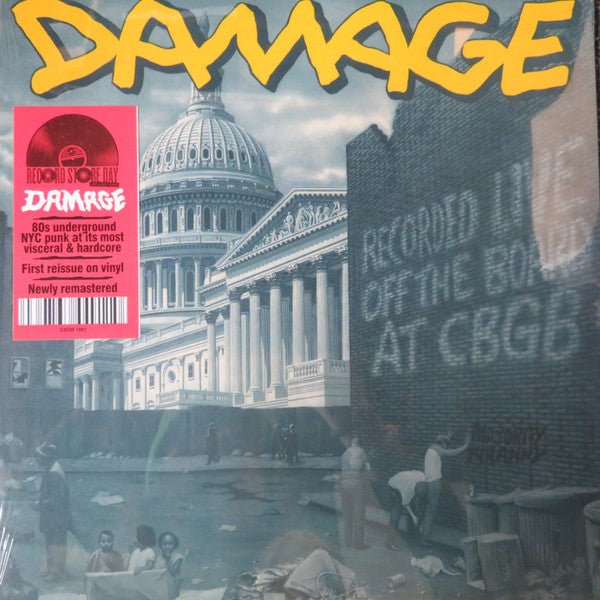 Damage (13) : Recorded Live Off The Board At CBGB (LP, Album, RSD, RE)