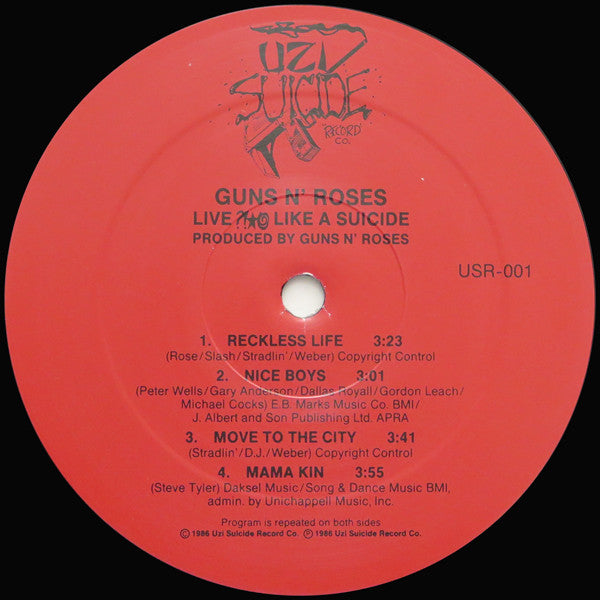 Guns N' Roses : Live ?!★@ Like A Suicide (12", EP, Red)