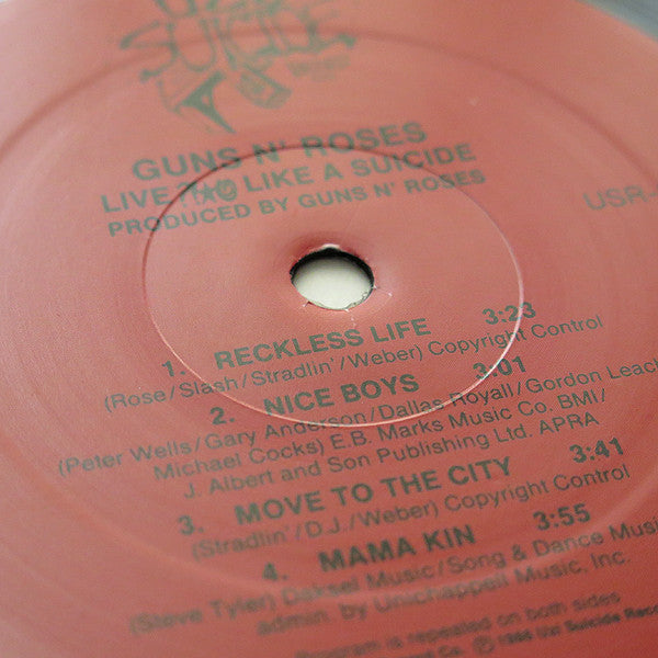 Guns N' Roses : Live ?!★@ Like A Suicide (12", EP, Red)